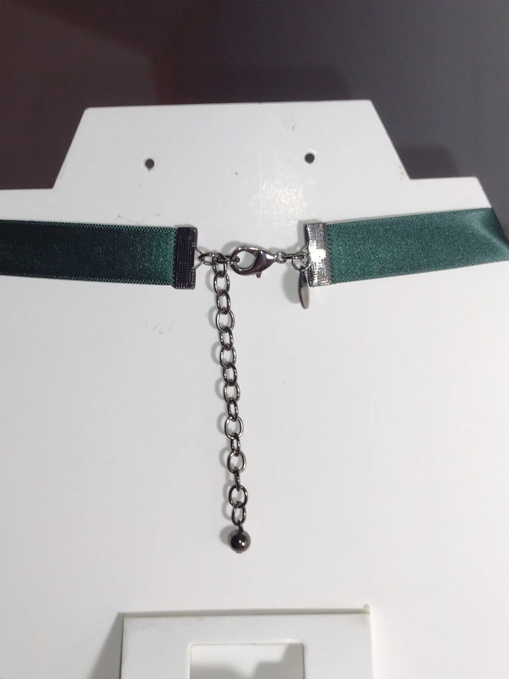 Joan Rivers Taupe & Teal Crystal Bib Necklace